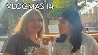 🍕Comida familiar y más luces navideñas❤️ VLOGMAS 14