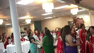 Kaku having fun at teej party 2022