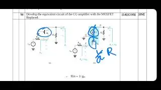 COMMON GATE AMPLIFIER in telugu explanation