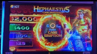 WINDCREEK WETUMPKA HEPHAESTUS CASH ERUPTION 🌋 #slot #shortvideo #slotmachinejunky #shortsfeed