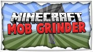Minecraft: How to make a Premium Mob Grinder 1.7.10