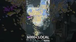 EVE Online: 6000 Local. SUPER FIGHT. 6 hours, 300 bill! shorts