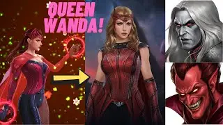 T3 SCARLET WITCH - ANAD vs WANDAVISION! - EBONY 99 / KNULL & MEPHISTO 9 (Judgement CTP) - MFF