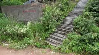 Over Green Mountain Passage & Water Stream in Yiwu | Jiangdong Forest Aerial Landscape 4K Drone