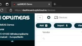optiMEAS smartMINI FirstStep to the cloud