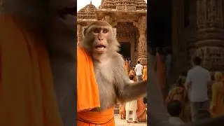 #monkey #vlogger #funny #talking #monkey #funny #vlogger
