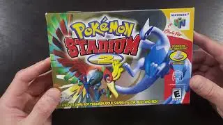Pokemon Stadium 2: ретро-распаковка и геймплей [4k]