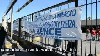 Rclamos gremiales frente a Easy  Llavallol