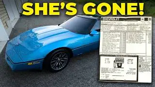 Mady's C4 Corvette delivery.