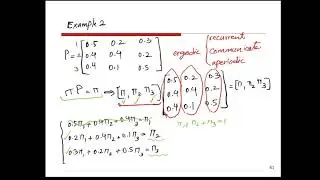 Markov Chain-Steady State Probabilities-Three Examples