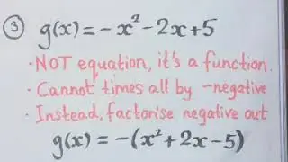 KSSM Add Math Form 4 Equation Vs Function #cikgootube