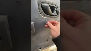 Watch out when removing 2003 Ford Ranger Door
