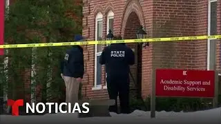 Asesinan a dos polic&iacute;as en una universidad de Virginia | Noticias Telemundo