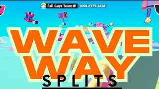 Fall Guys Custom Map | Course | WAVEWAY SPLITS | 533