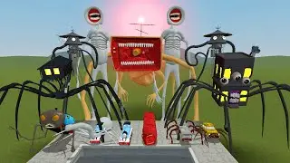 EVOLUTION OF MONSTERS: CAR EATER, CHOO CHOO CHARLES, HOUSE HEAD, LIGHTHOUSE, MEGAHORN (GMOD)