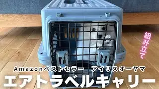【Amazonベストセラー】アイリスオーヤマ　エアトラベルキャリーS　ダークグレー組み立て＆レビュー