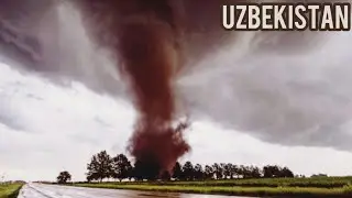 Tornadoes and Dust Storms Formed in Uzbekistan! Rare Footage from Asia!😵