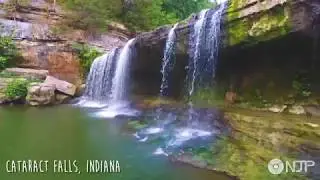 Cataract Waterfalls in Indiana