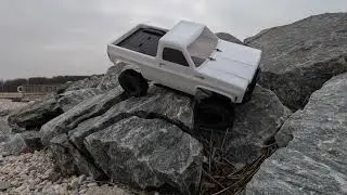 Axial SCX6: Scale Proline 1978 Chevy K10 Body With Proline G8 Hyrax #rc #axial #crawler #axialrc
