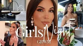 full GRWM | girls’ night out + make-up therapy + finalmente una piega