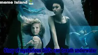The girl can still breathe after falling into the sea #Tidelands(2018) #NETFLIX