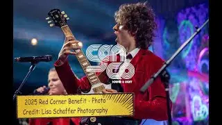 Live Sound Gig Log - 2025 Red Corner Benefit - Danley J7 & TH118XL - RCF TT4W - JTR Orbit Shifter