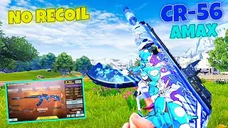 FAST ADS + NO RECOIL + LONG RANGE BEST CR 56 AMAX GUNSMITH COD MOBILE | CR 56 AMAX GUNSMITH CODM BR