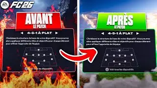TUTO FC 26 - La FORMATION CHEAT&Eacute; apr&egrave;s le PATCH + Tactiques Perso 🧠 451 META