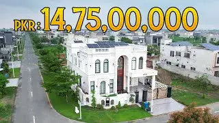 Inside a Pkr: 14,75,00,000 1 Kanal Corner House | Fully Furnished | Designed by Syed Brothers