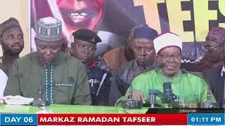 DAY 6 RAMADAN TEFSIR Sheikh Habibullahi Adam Abdullahi Al-Ilory OON Babalagege