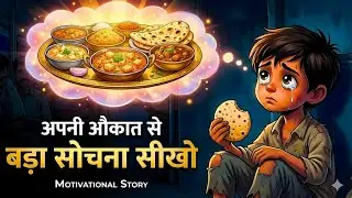 अपनी औकात से बड़ा सोचना सीखो - Think Bigger Than Your Limits | Motivational Hindi Story 