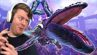 TAMING ASTROCETUS - The Giant Space Whale - ARK Genesis 2 - 4k