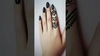 R.S Letter Couple Mehndi Design 💕 | Most Trending 2026 #shorts #mehndi #songs #music #tranding #new
