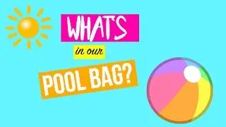 What's in my POOL BAG? | JuJuBe SuperBe