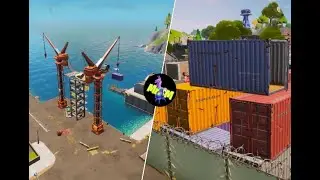Destroy shipping containers at Dirty Docks in Fortnite.