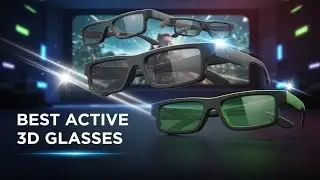 ТОП-5 лучших активных 3D-очков 2026 года | Представлены бюджетные 3D-очки для проекторов