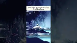 The relay race challenge in the Blue Lake #hollowknight