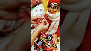 चॉकलेट का सनेह पुरवक भोग #laddugopal #thakurji #food #bhog #bihariji #shorts