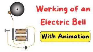 Working of Electric Bell | How does an Electric Bell Works? Learn with Animation