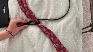 How to easily shorten a purse handle