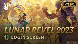Lunar Revel 2023 | 4K Login Screen - League of Legends