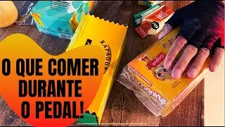 O que comer durante o pedal - Minha alimentação nos treinos e com petições!