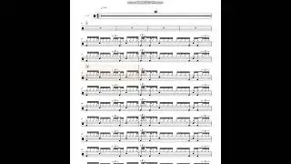 [Preview] The Apparition-Sleep Token(69)-drum sheet music,drumtab,drumscore,드럼악보