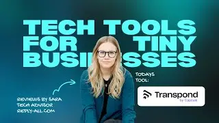 Touring a new email marketing tool Transpond.io | Built by CapsuleCRM | Small Business Tech Tools