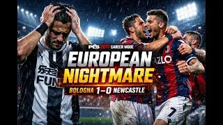 Another Painful Loss 💔⚽  Bologna FC 1909 1&ndash;0 Newcastle  European League