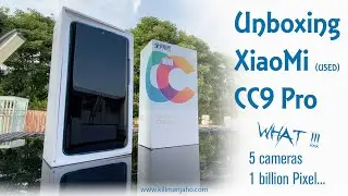 Unboxing Xiaomi CC9 Pro, 1 Billion pixels! Crazy!