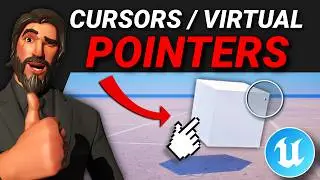 Creating CURSORS / Virtual Pointers in Fortnite Creative/UEFN! ( UIs, Raycasting & Scene Graph)