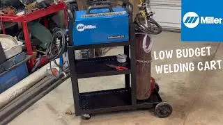 Custom Welding Cart Built From Scrap DIY