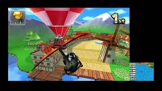 Mario Kart 7 #13 Mirror Mushroom Cup with Metal Mario
