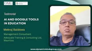 Testimonial of Mekraj Baldowa || Management Consultant || Adq. Training & Consult. Ltd., Mauritius